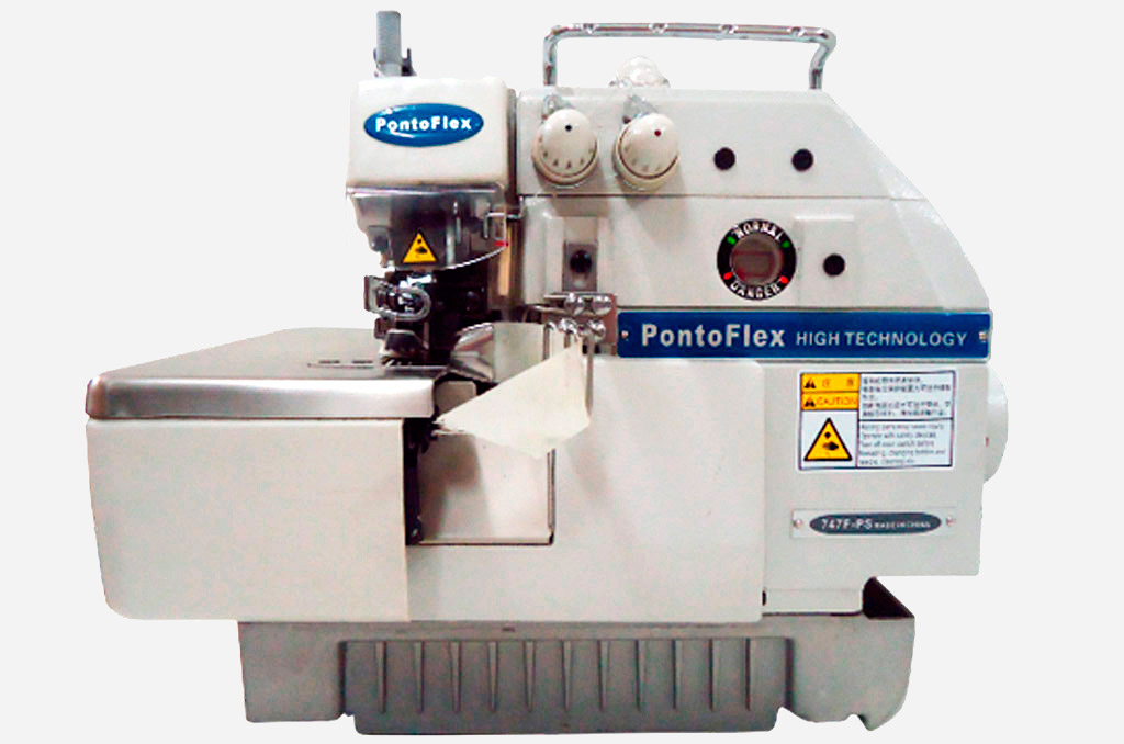 Máquina Overlock Industrial Aparelho de Viés